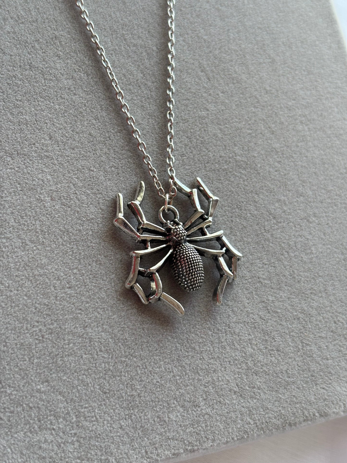 Shadow Spider Necklace