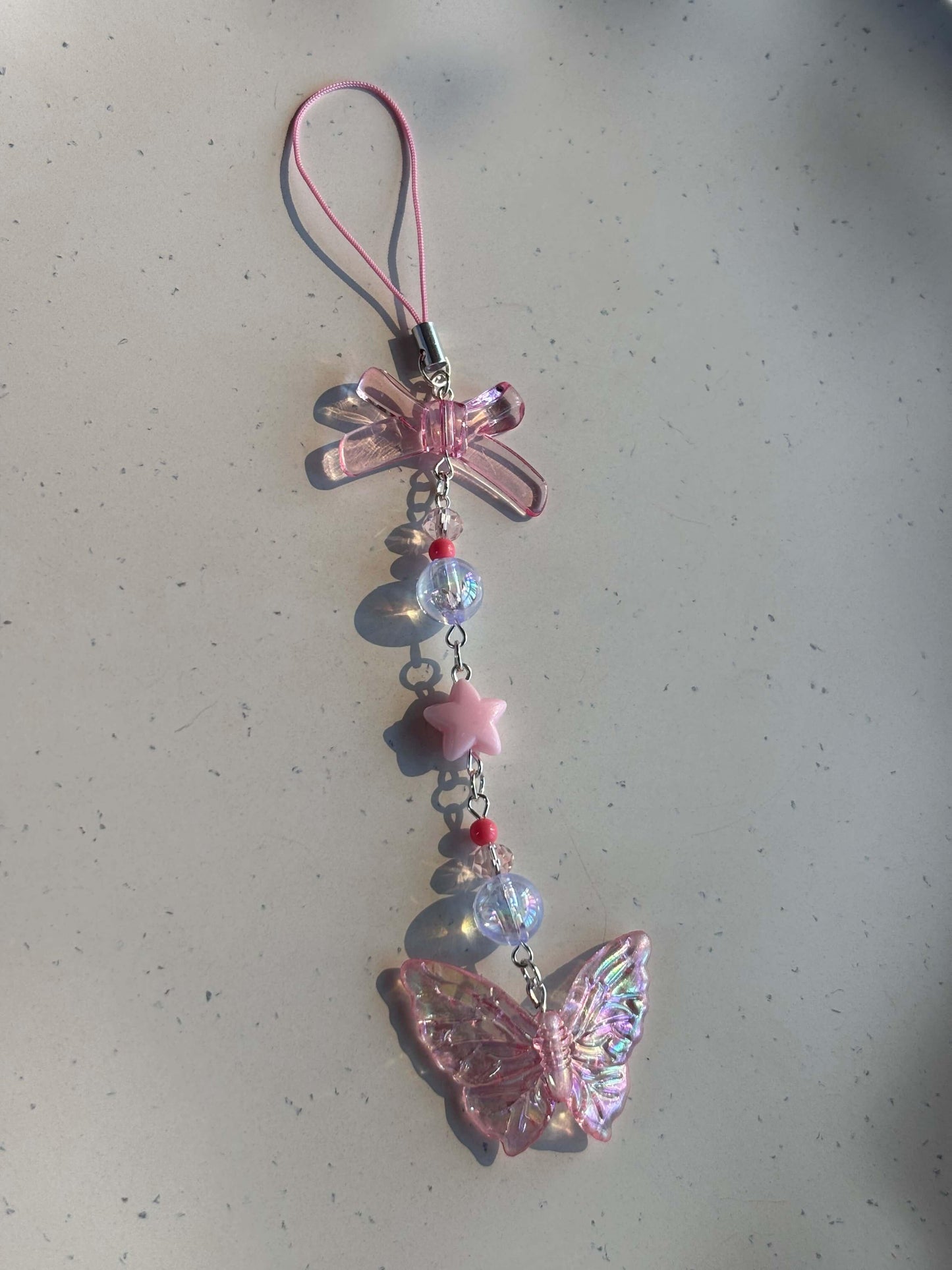 Celestial Feather Phone Charms - Curvy Jewels