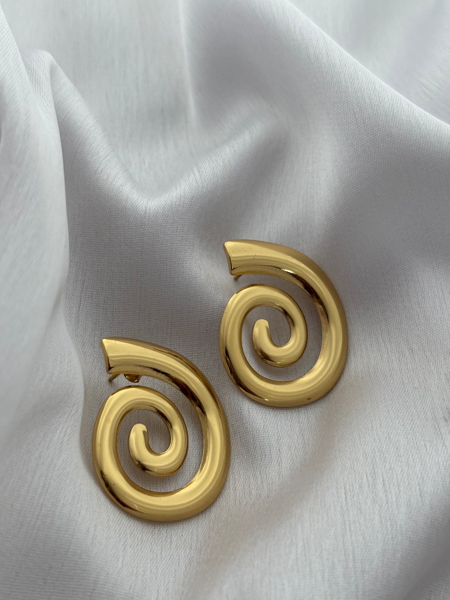 Golden Spiral Studs