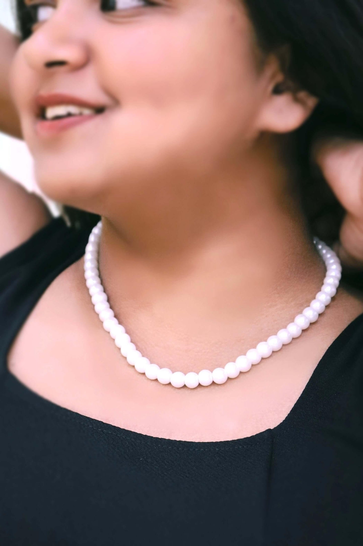 Elegant Pearl Statement Necklace - Curvy Jewels