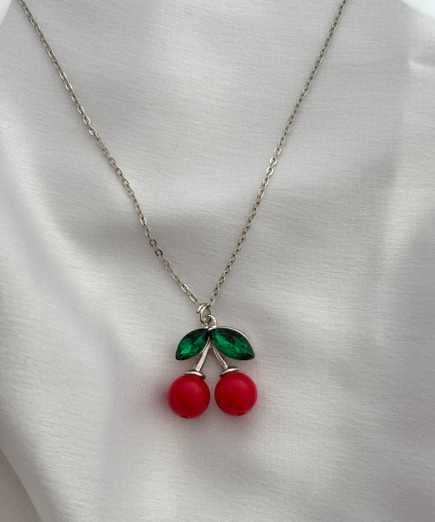 Cherry Pendant Necklace🍒