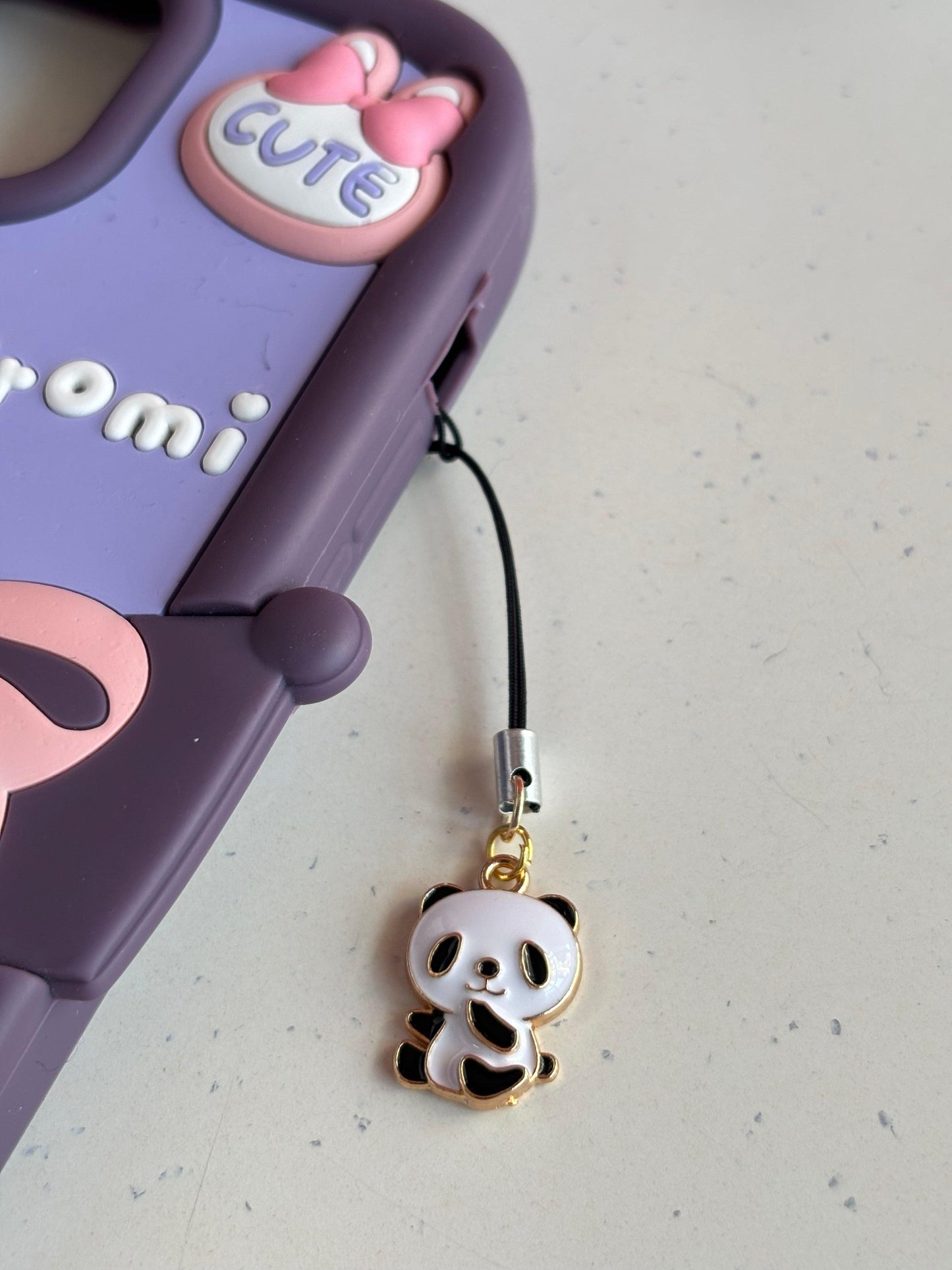 Cute Panda Phone Accessory - Curvy Jewels