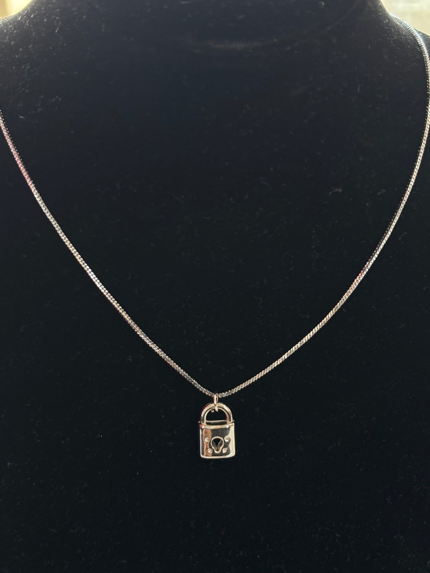 Lock & Key Necklace Set