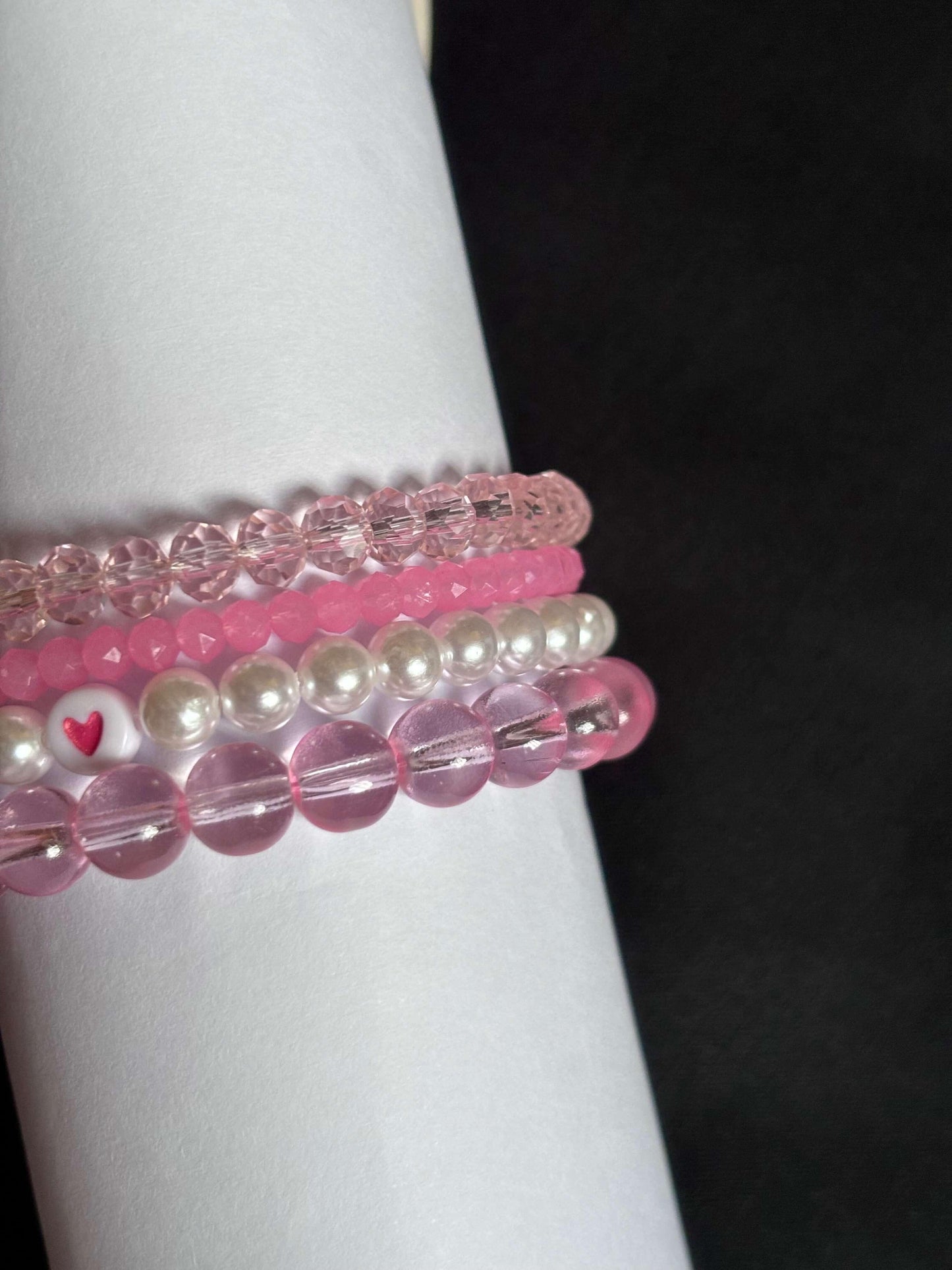 Vibrant Pink Bracelet Collection - Curvy Jewels