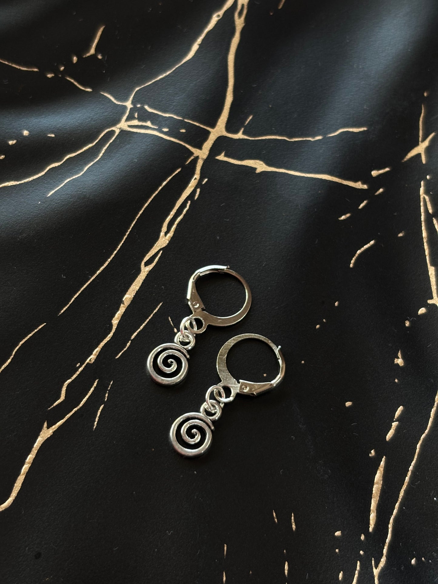 Spiral Elegance Hoops - Curvy Jewels