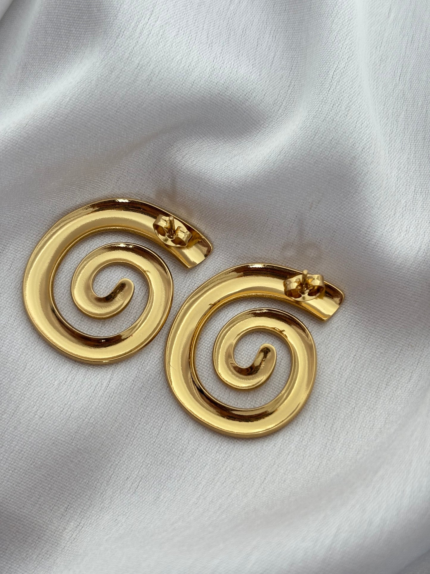 Golden Spiral Studs