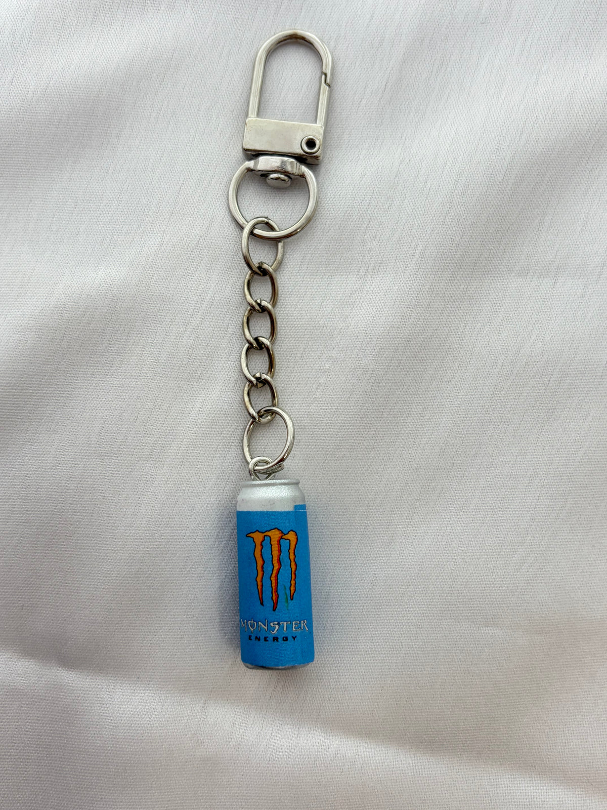 Miniature Monster Energy Can Keychains