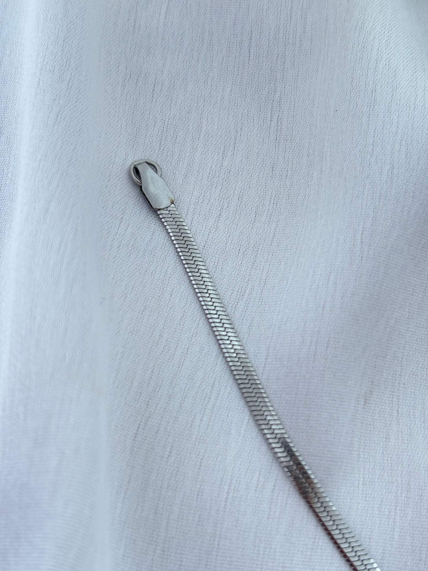Silver Snake Chain 17” (4)