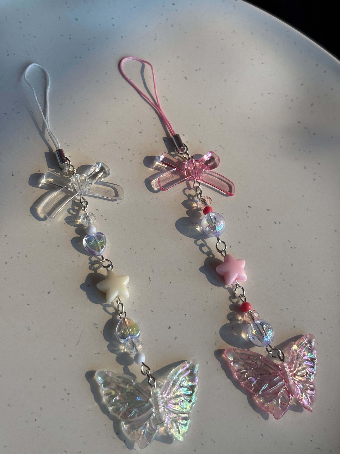 Celestial Feather Phone Charms - Curvy Jewels