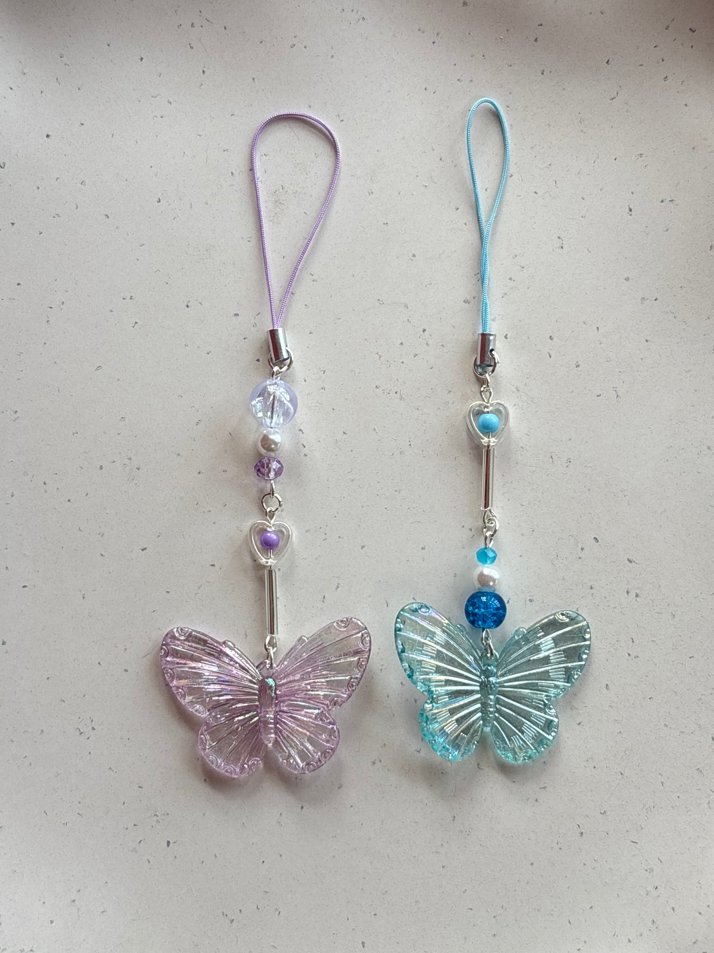 Cute Butterfly Phone Charms