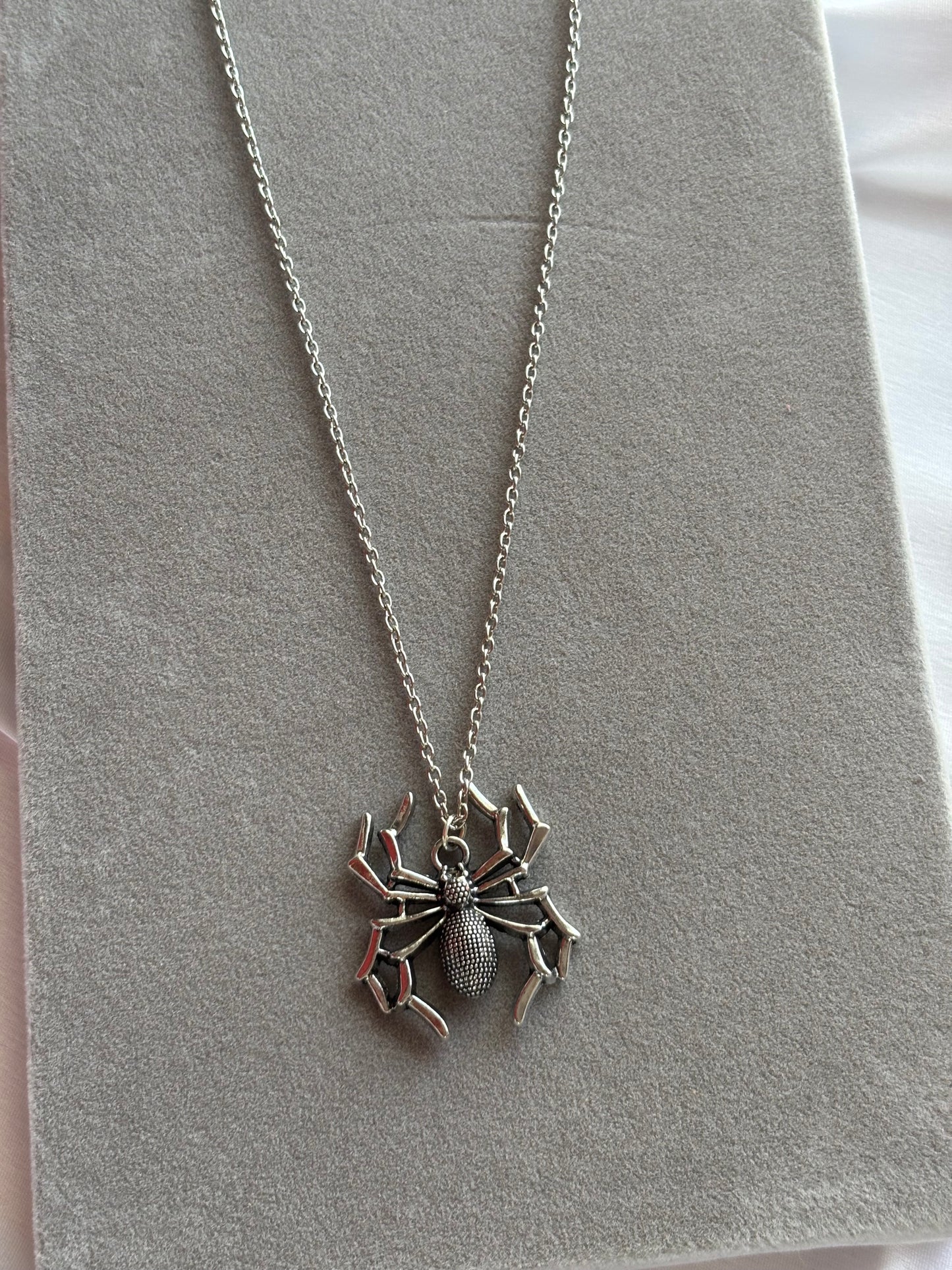 Shadow Spider Necklace