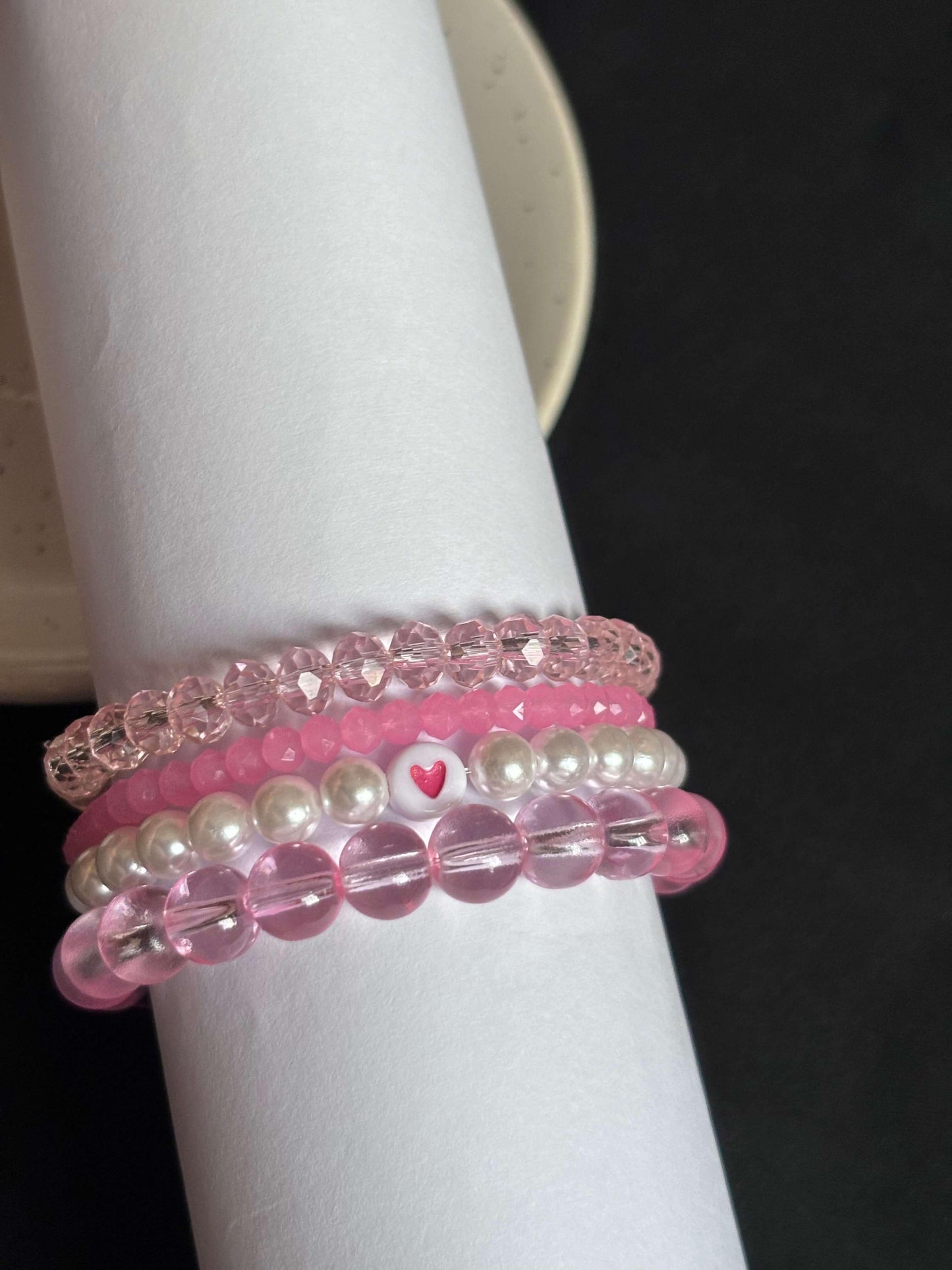 Vibrant Pink Bracelet Collection - Curvy Jewels