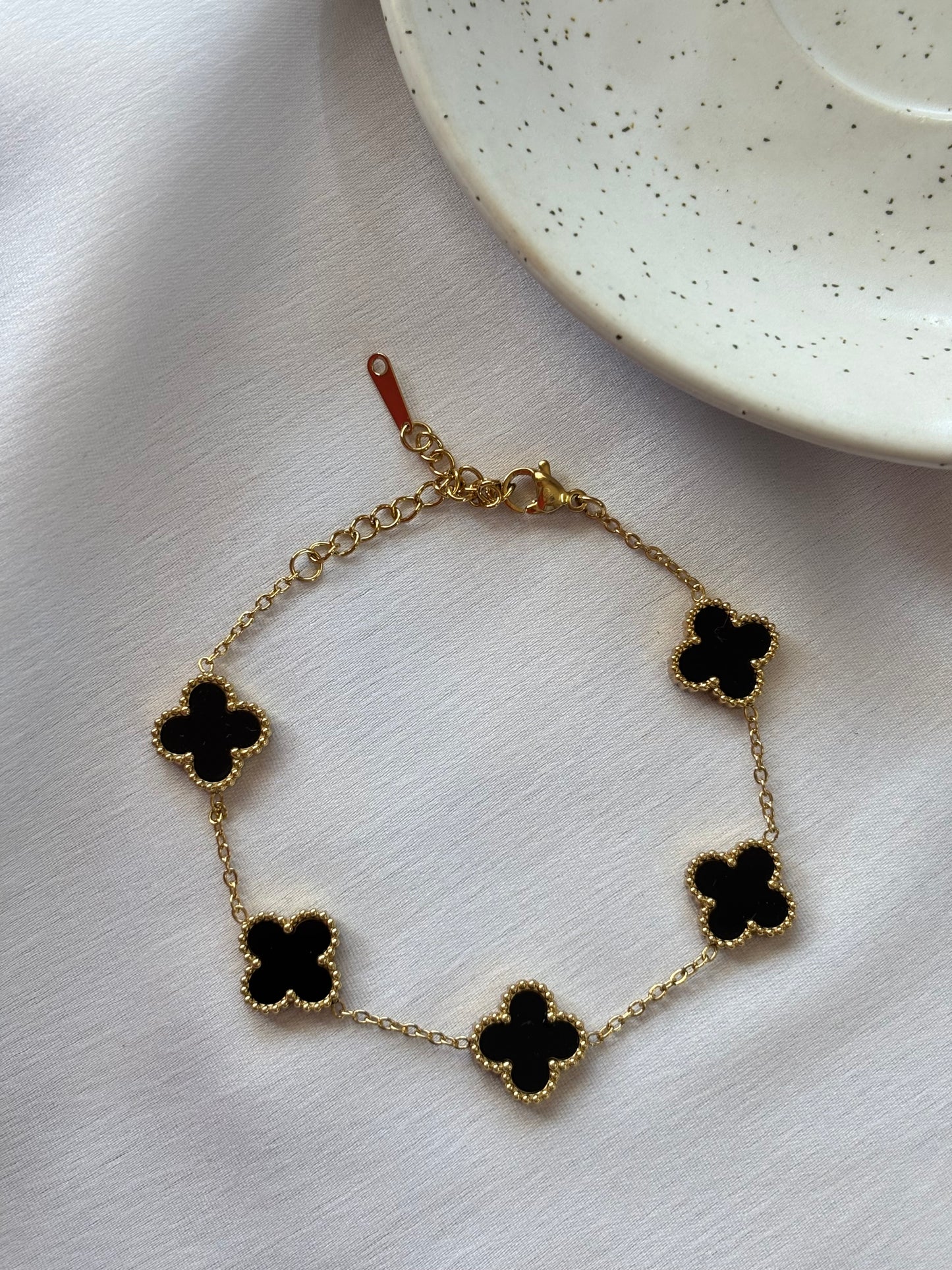 Anti-Tarnish Clover Bracelet