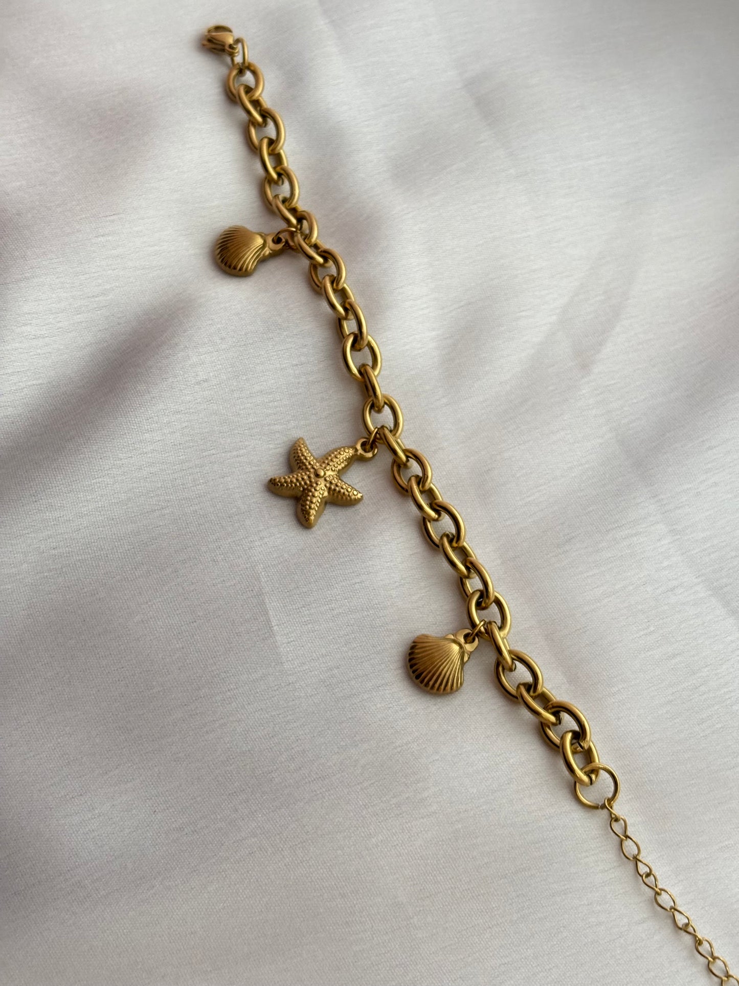 Starfish Chain Bracelet