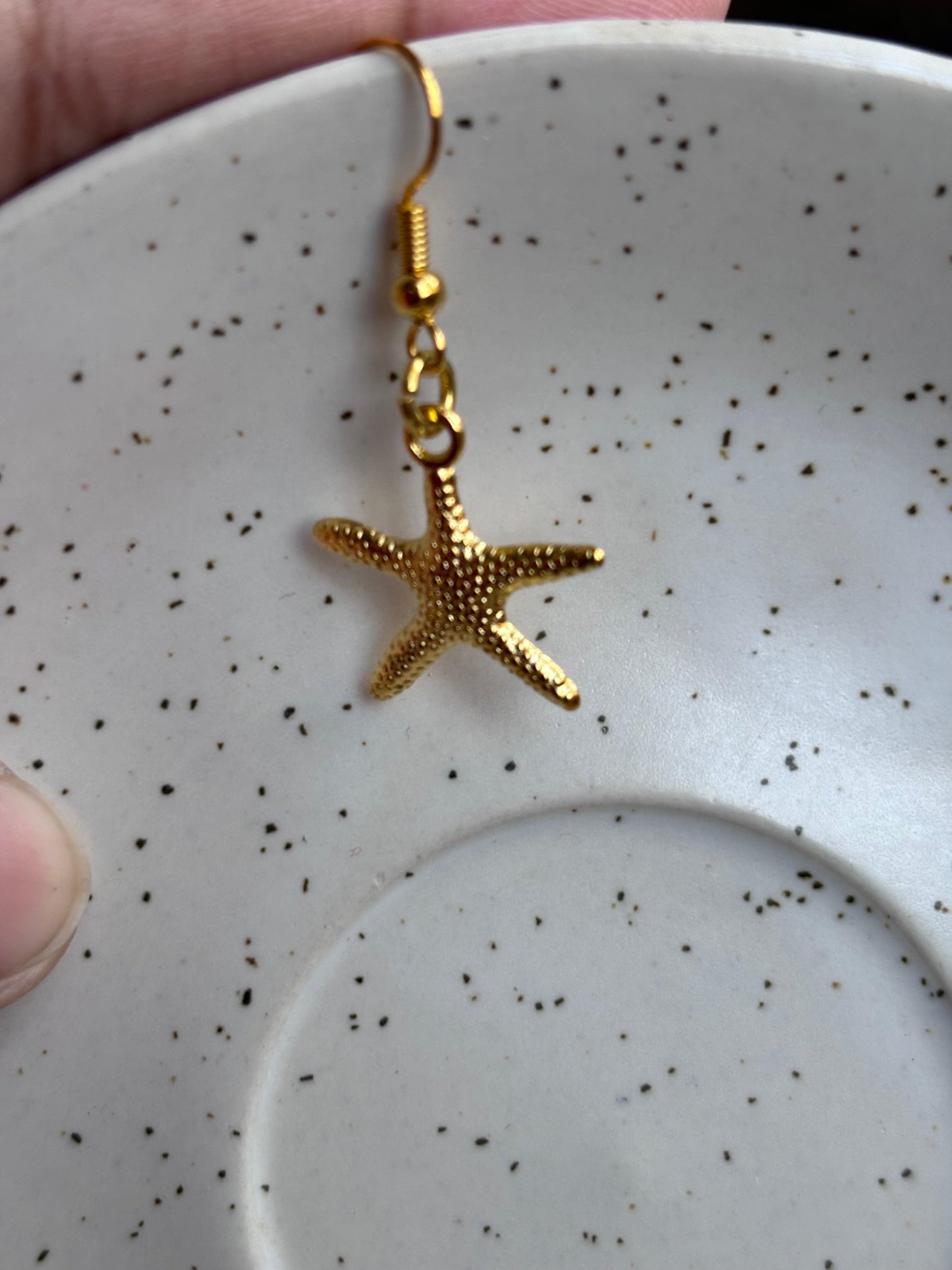 Ocean-Inspired Starfish Earrings - Curvy Jewels