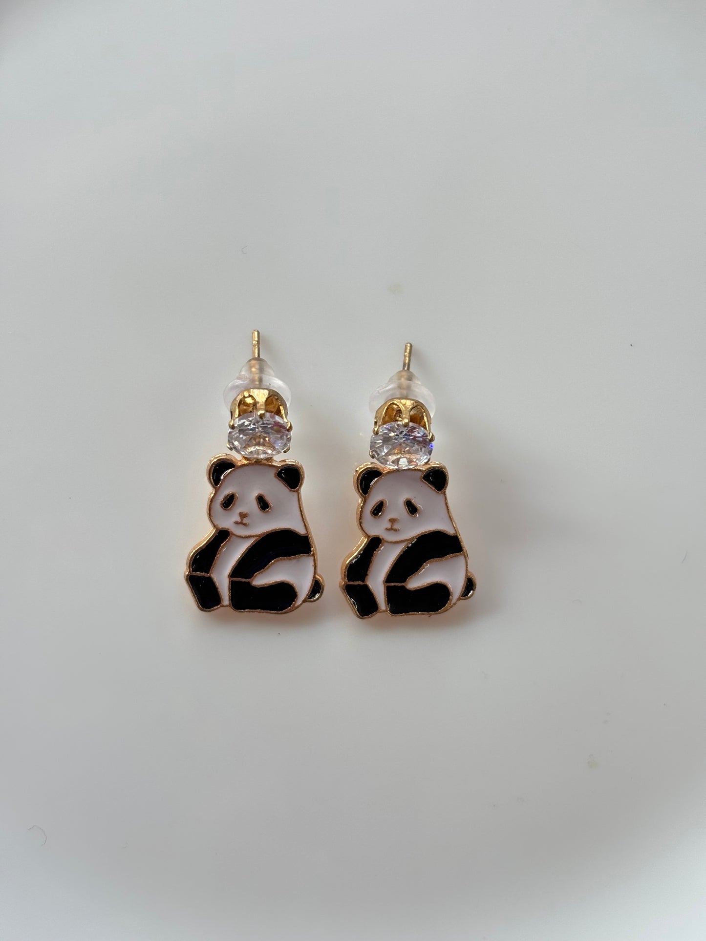 Panda Earrings