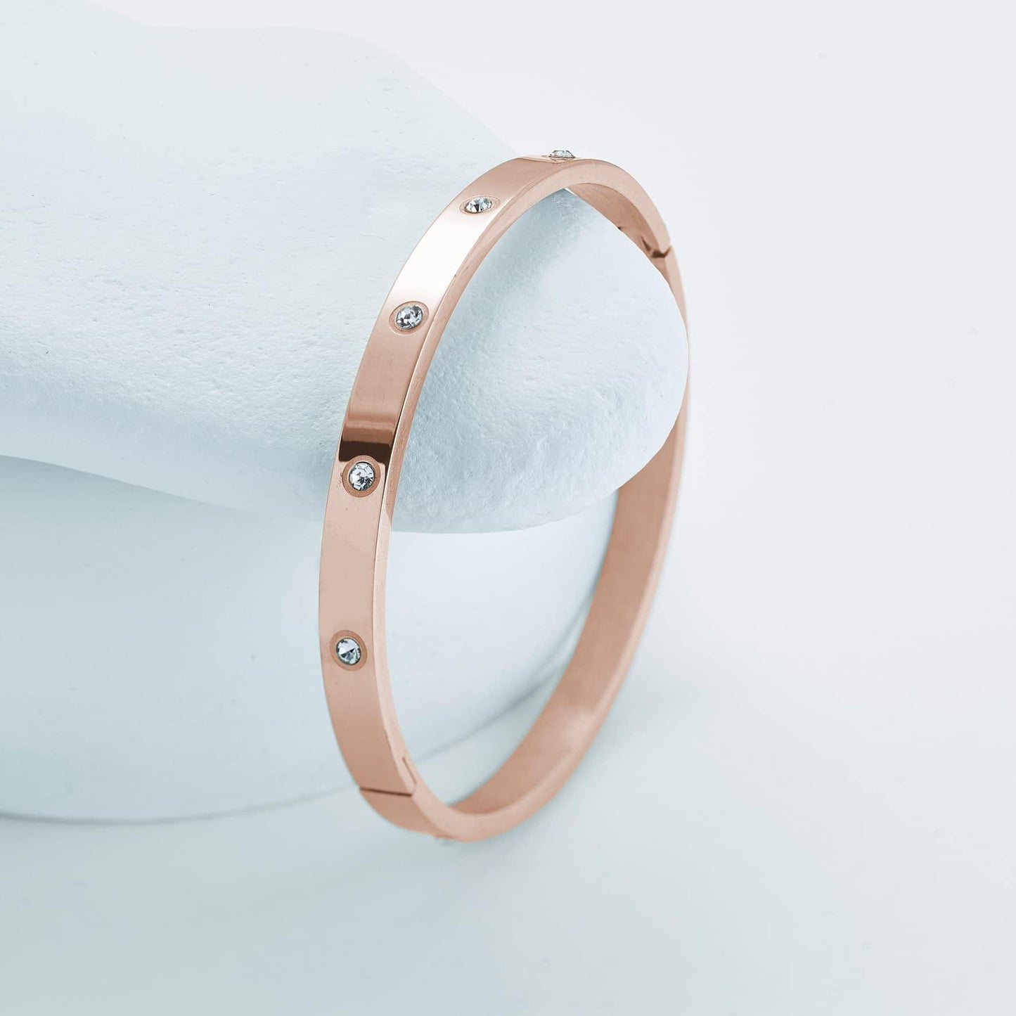 Eterna Kada Bracelet in Rose Gold - Curvy Jewels