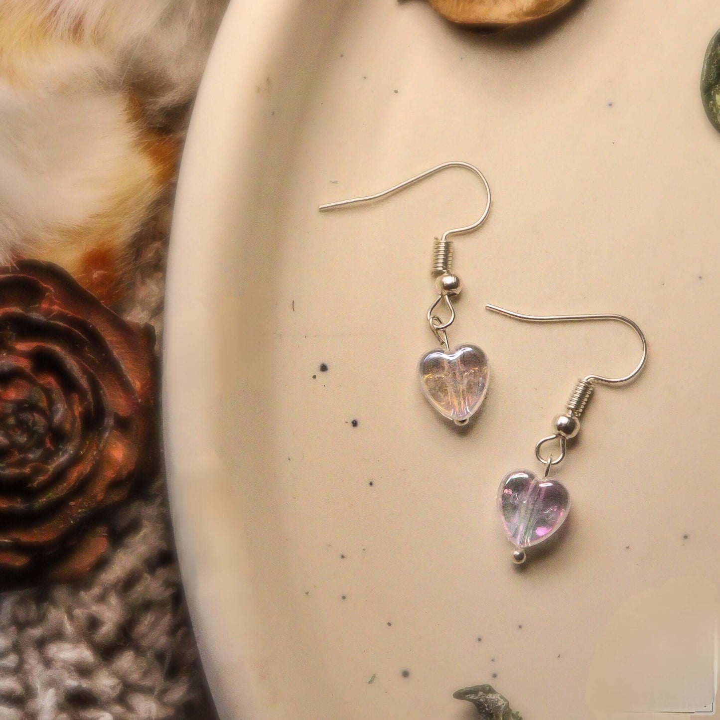 Aura Heart Earrings