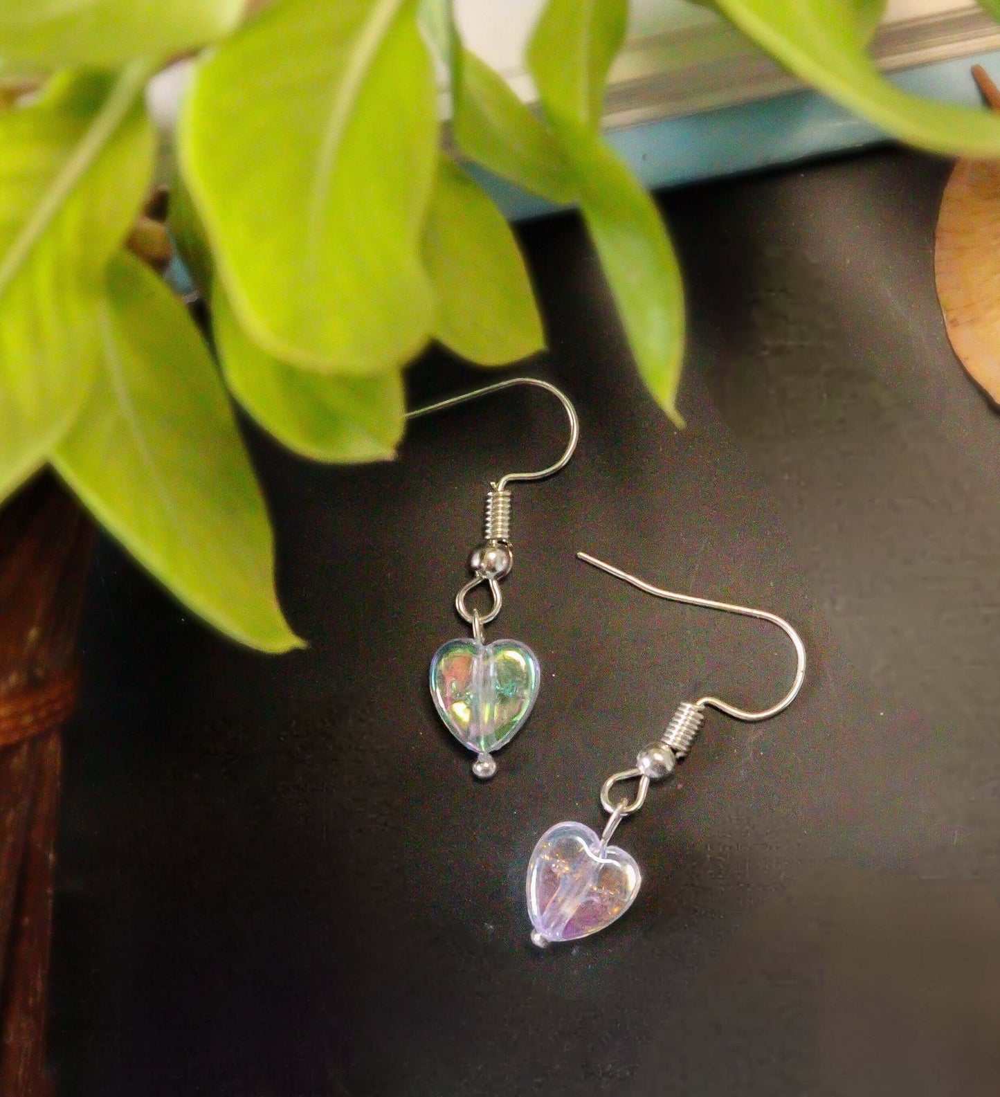 Aura Heart Earrings