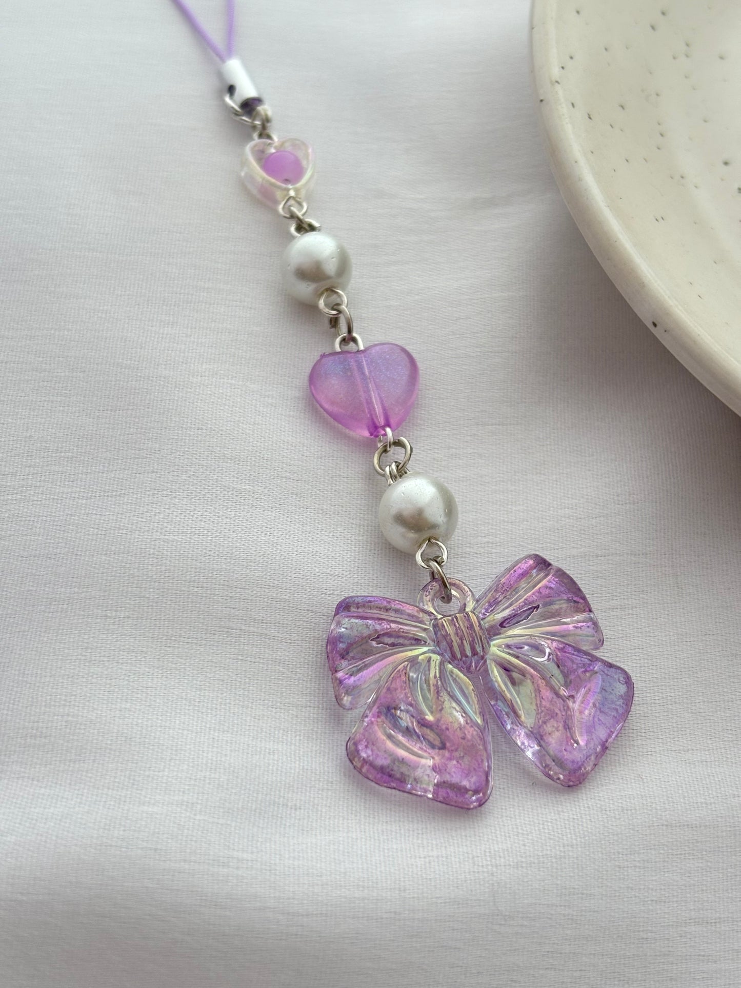 Lilac Dream Bow Charm 💜