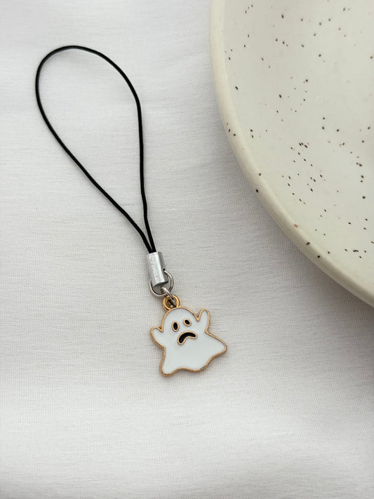 Cute Ghost Phone Strap Charm
