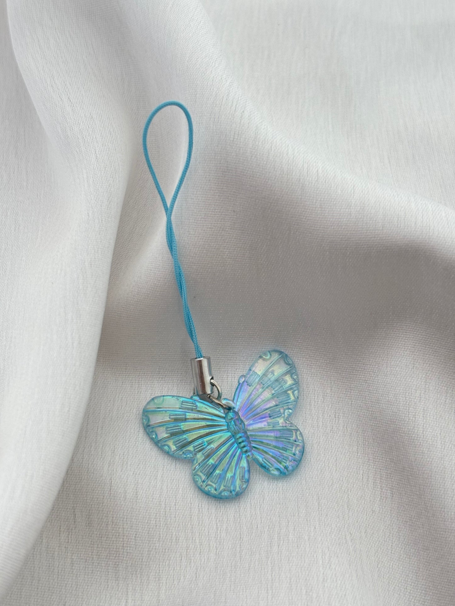 Mini Butterfly Phone Charm