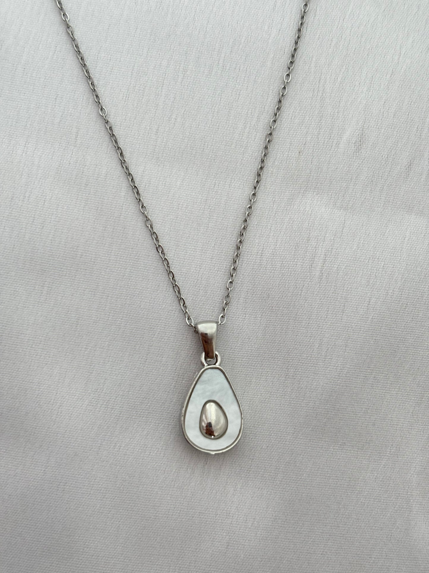 Avocado Glow Anti Tarnish Necklace 🥑✨