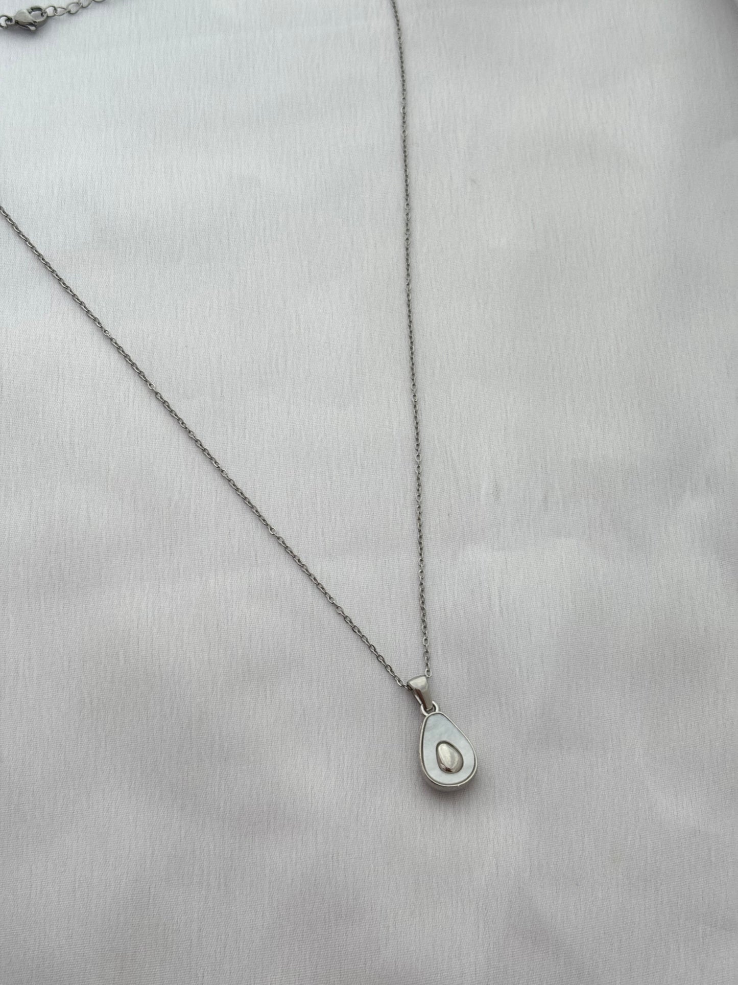 Avocado Glow Anti Tarnish Necklace 🥑✨