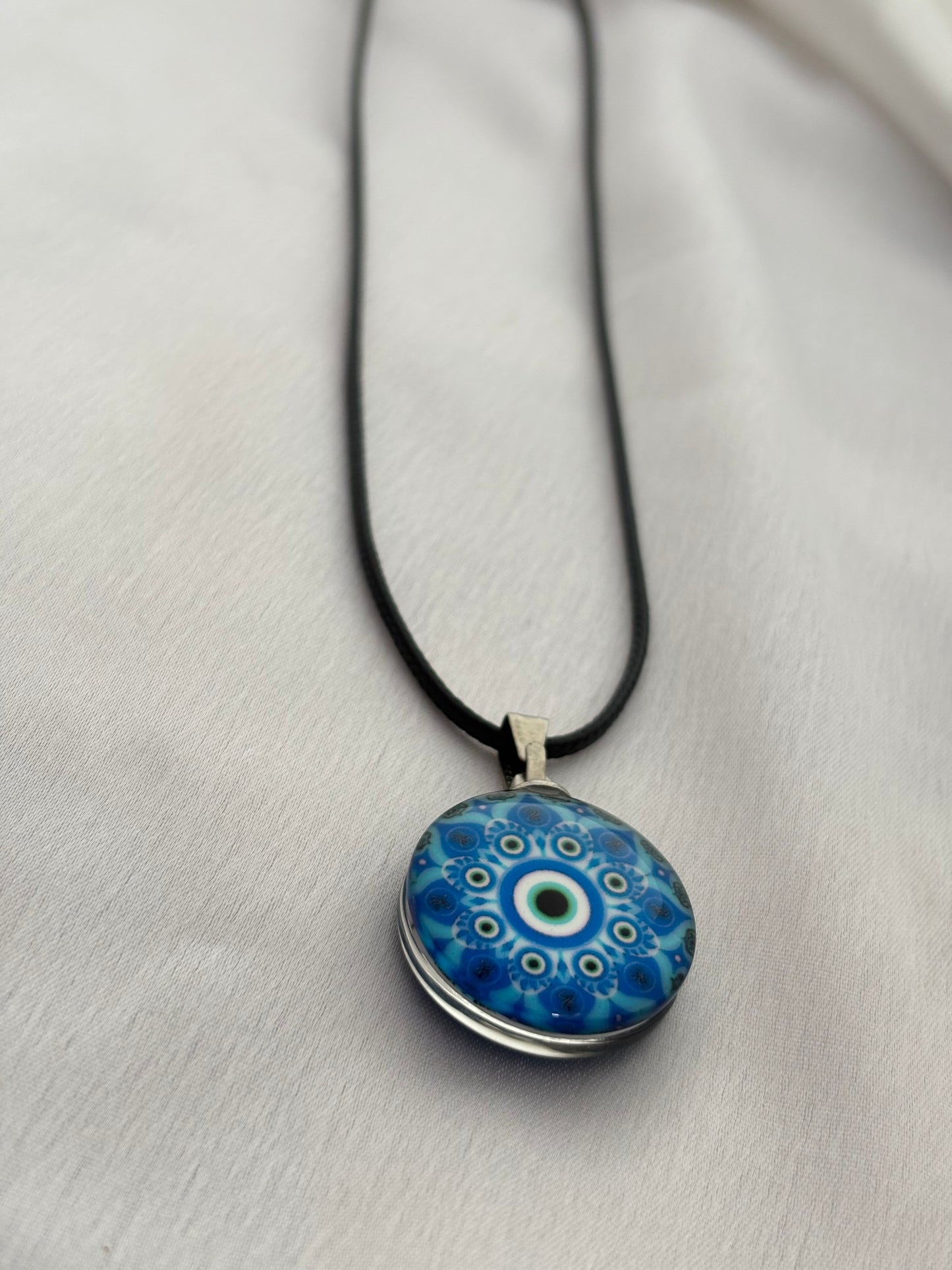 Evil Eye Cord Necklace