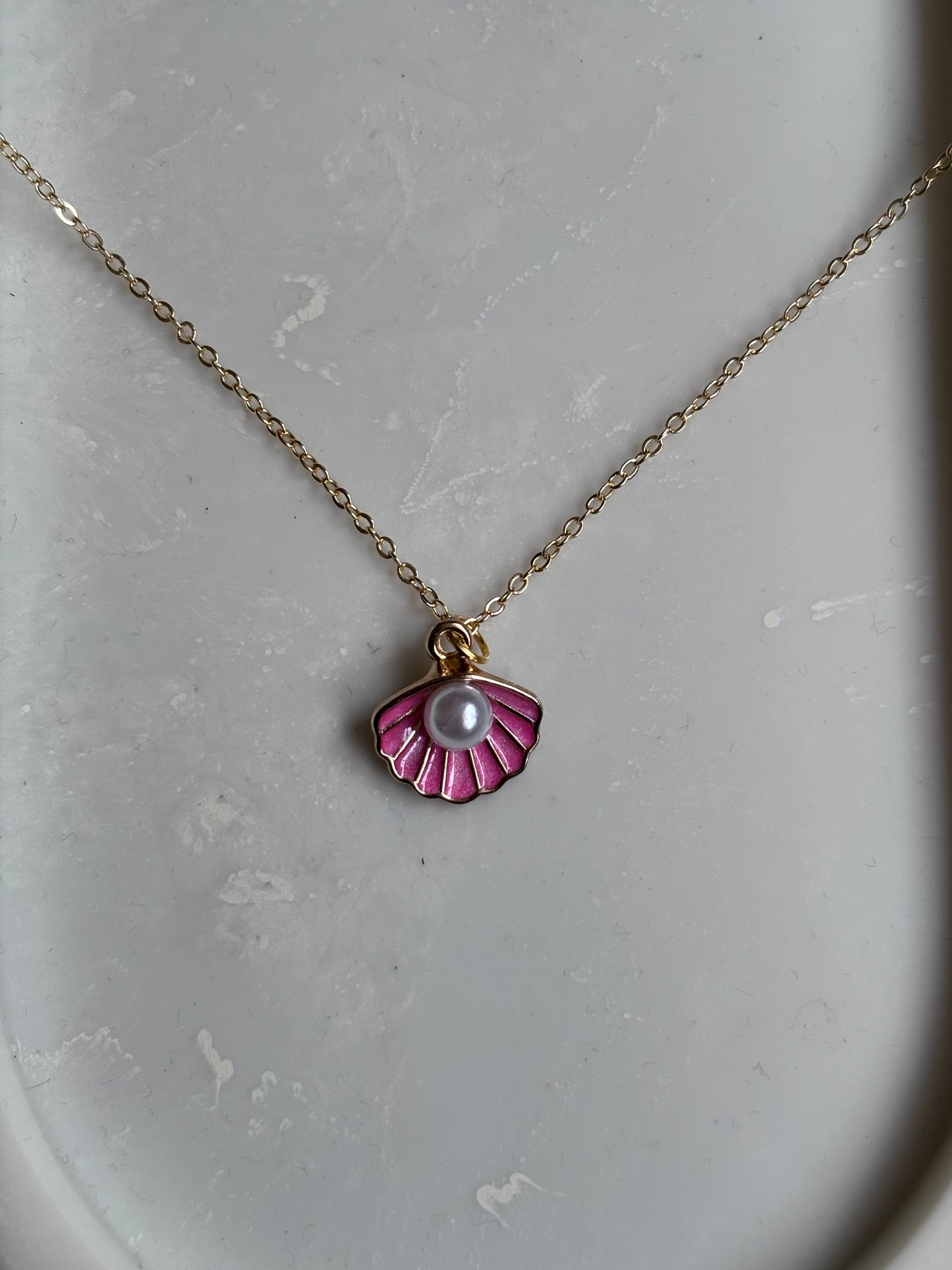 Pink Shell Chain