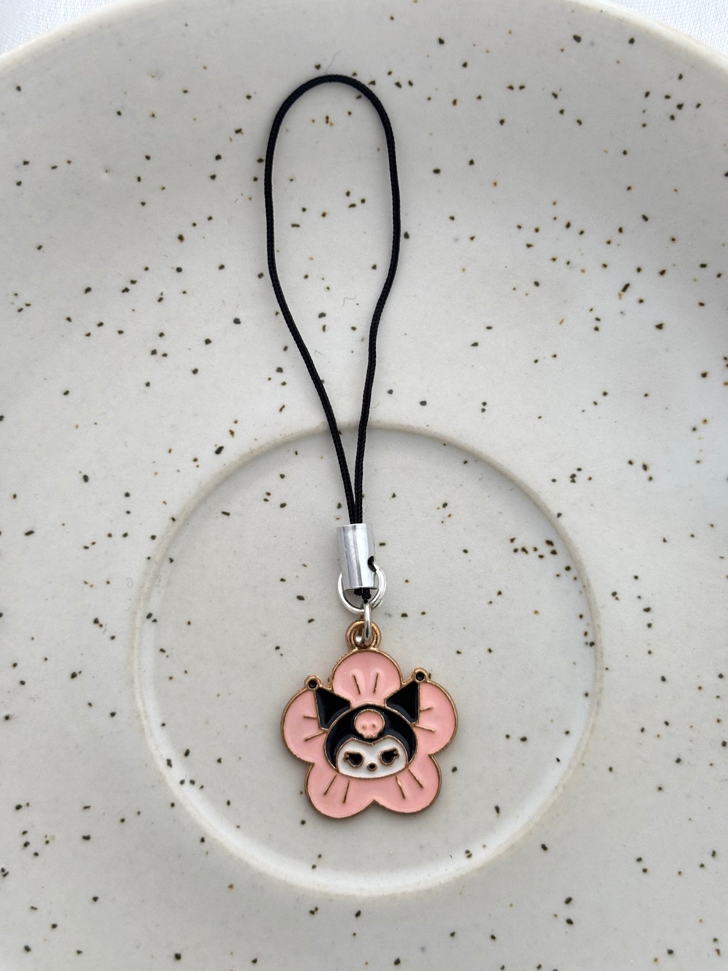 Kuromi Blossom Charm 🌸🖤
