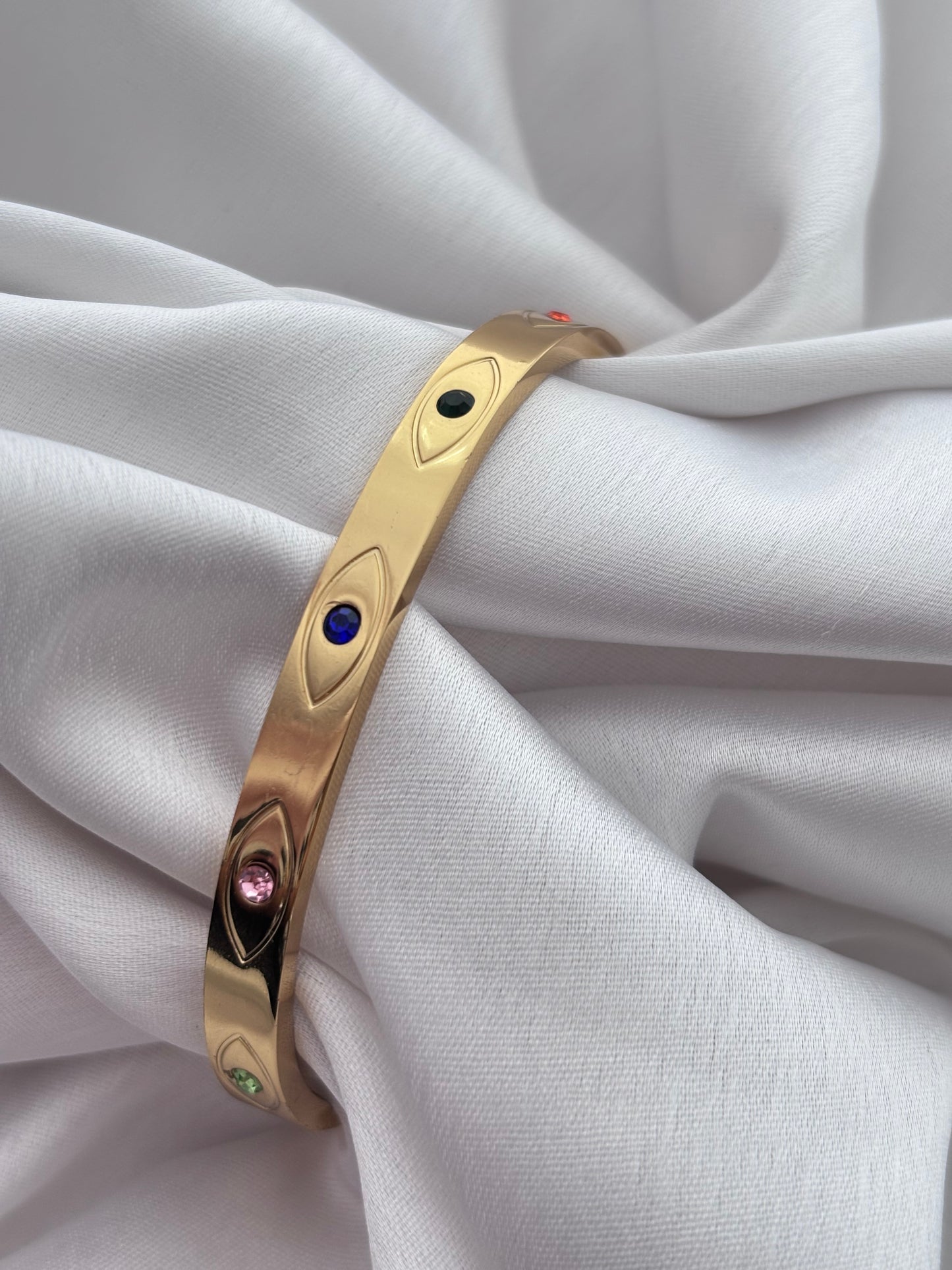 Multi-Color Evil Eye Kada