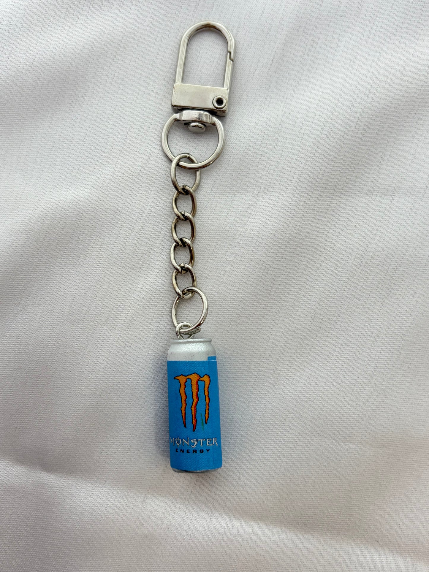Miniature Monster Energy Can Keychains