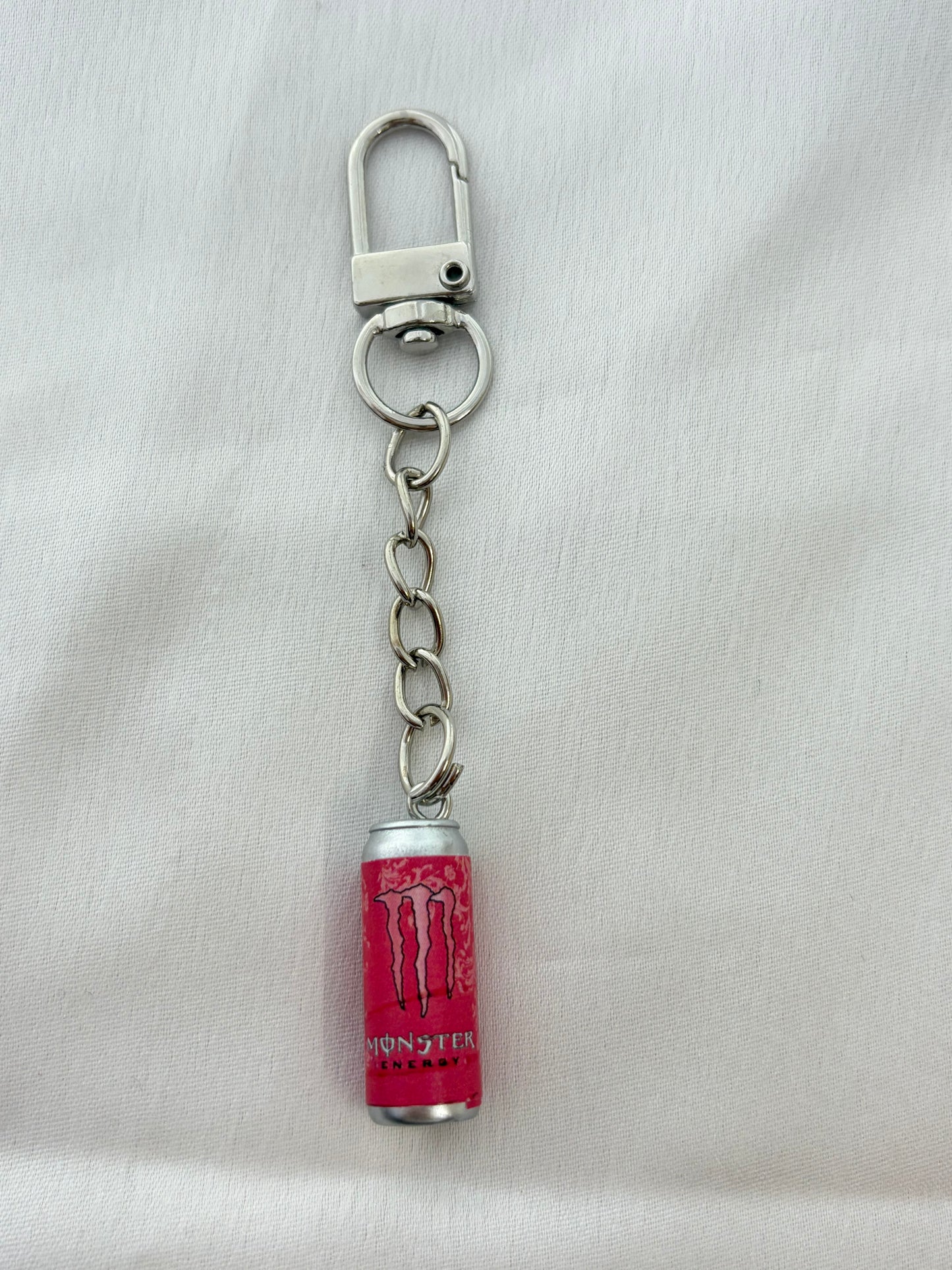 Miniature Monster Energy Can Keychains