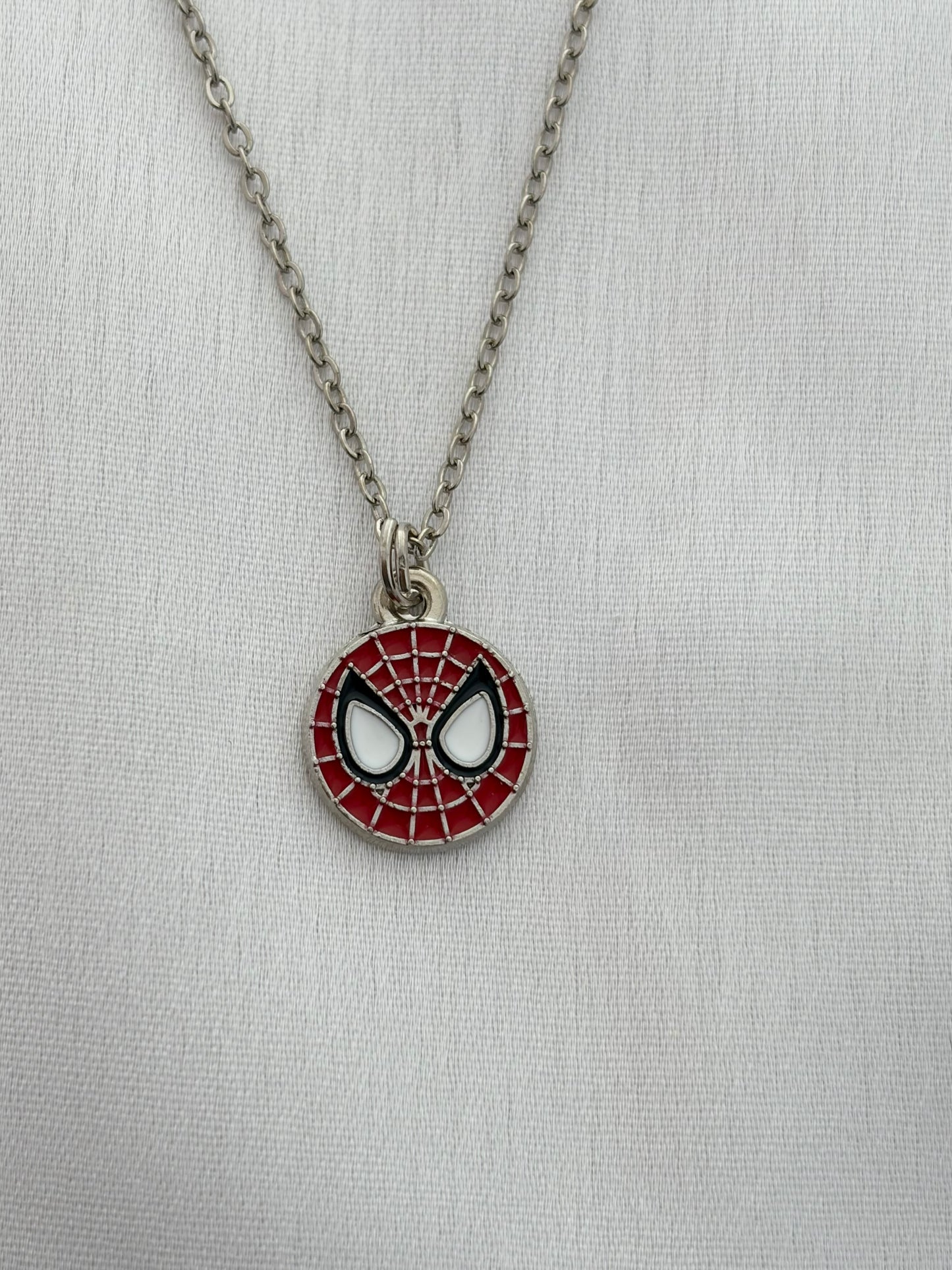 Spider-Man & Spider-Gwen Matching Couple Necklaces