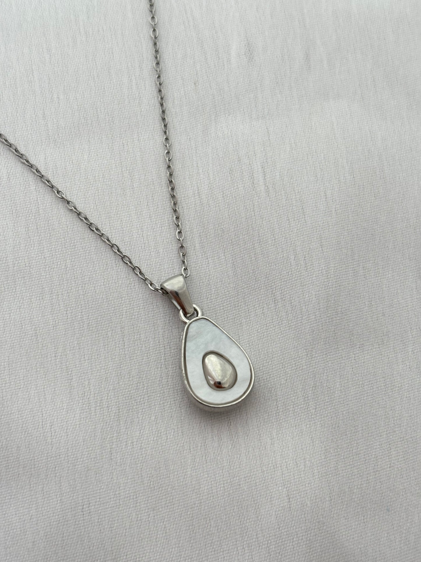 Avocado Glow Anti Tarnish Necklace 🥑✨