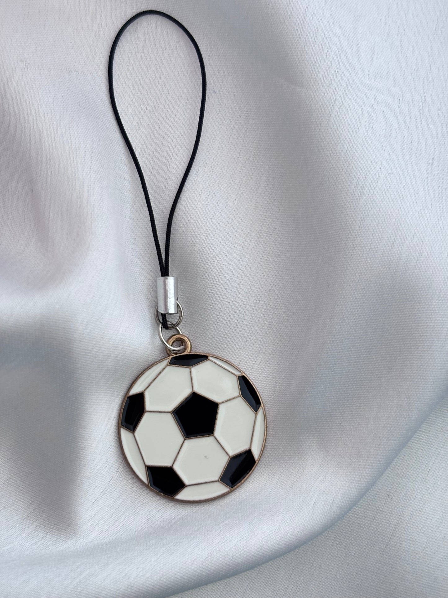 Soccer Ball Phone Charm