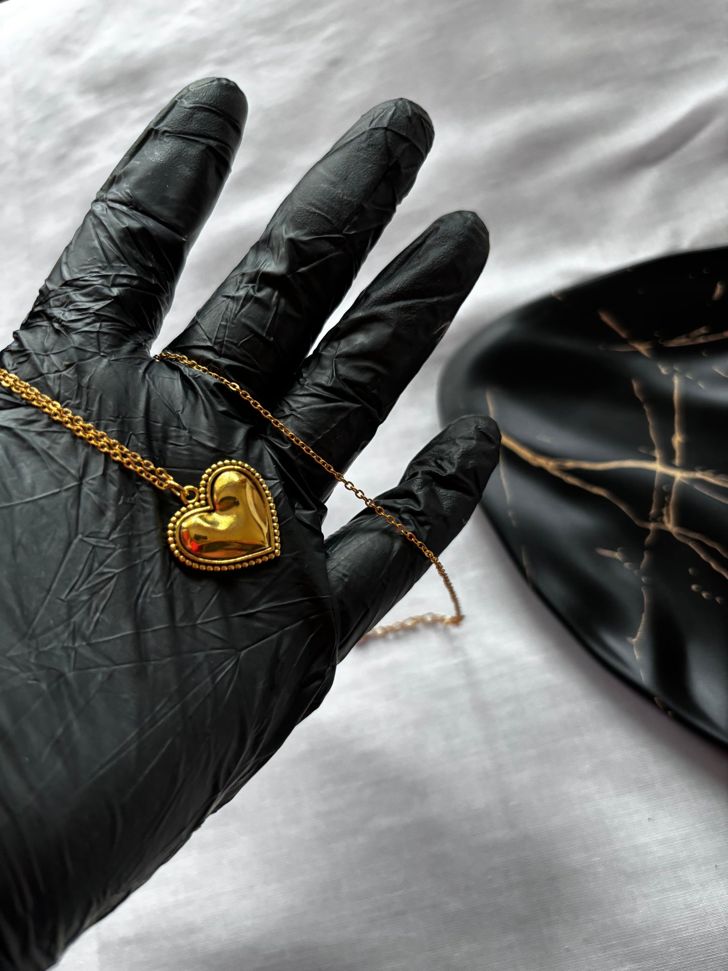 Gold Heart Necklace