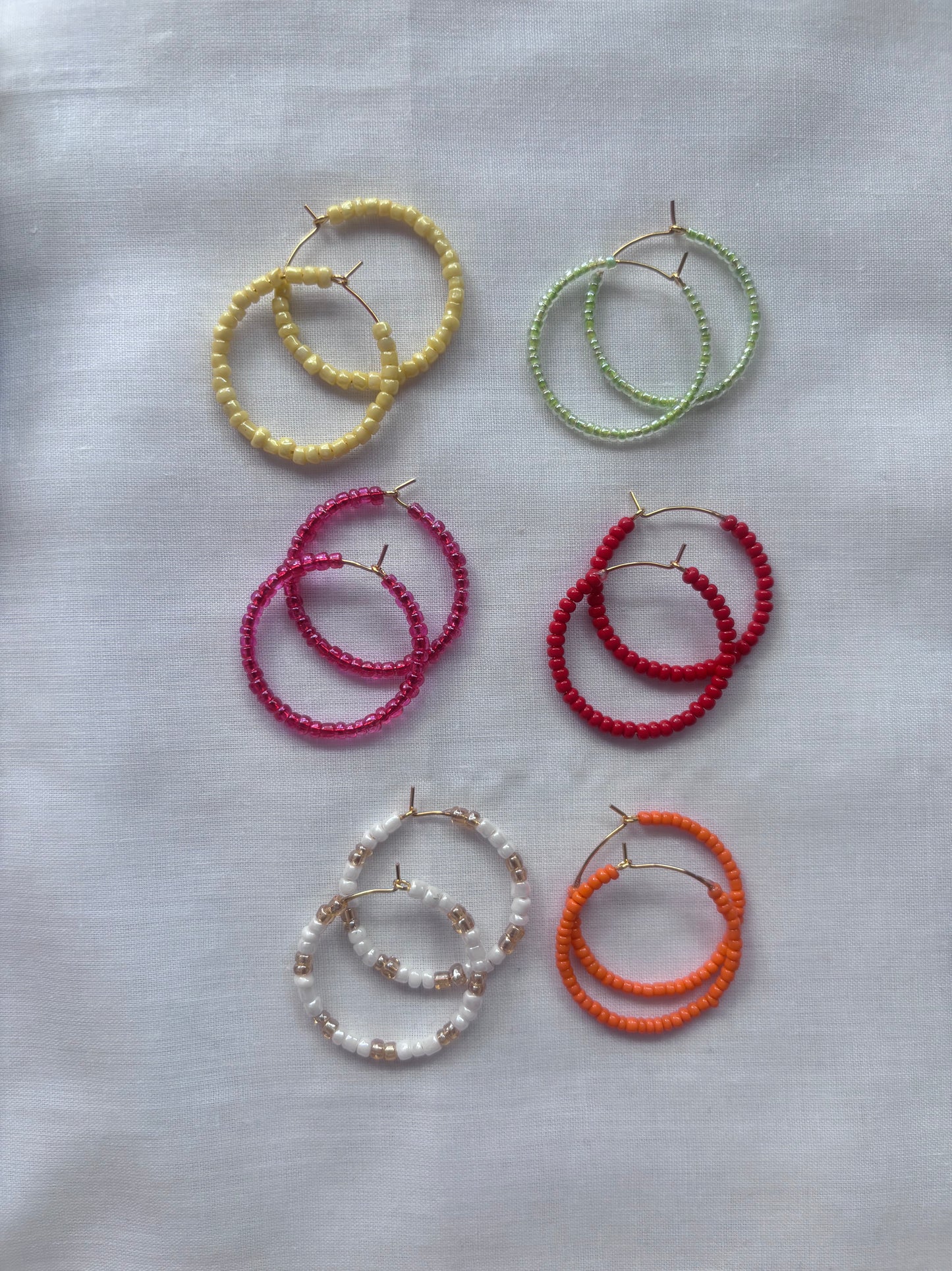 Pair of 6 Hoops