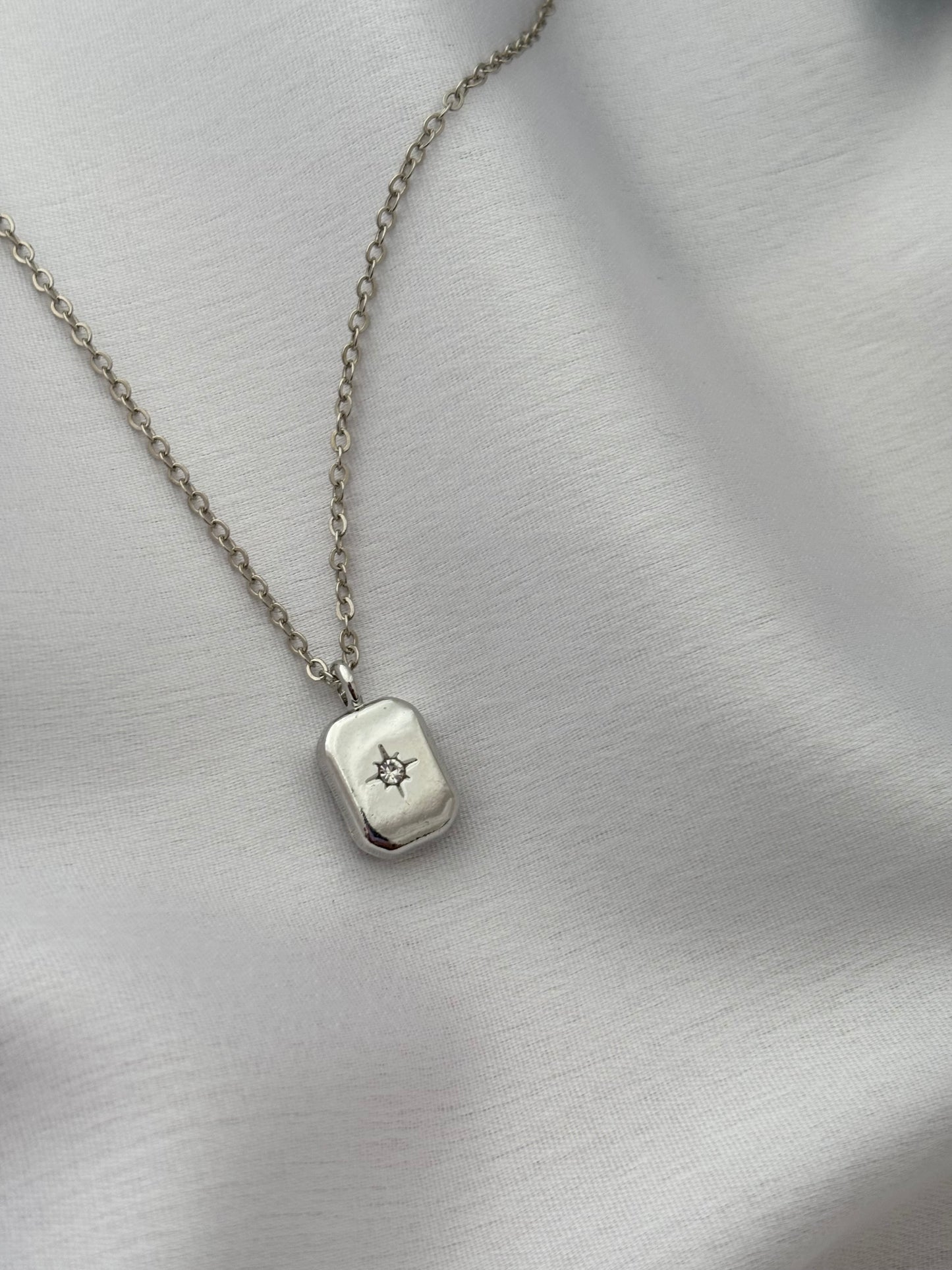 Celestia Tag Necklace