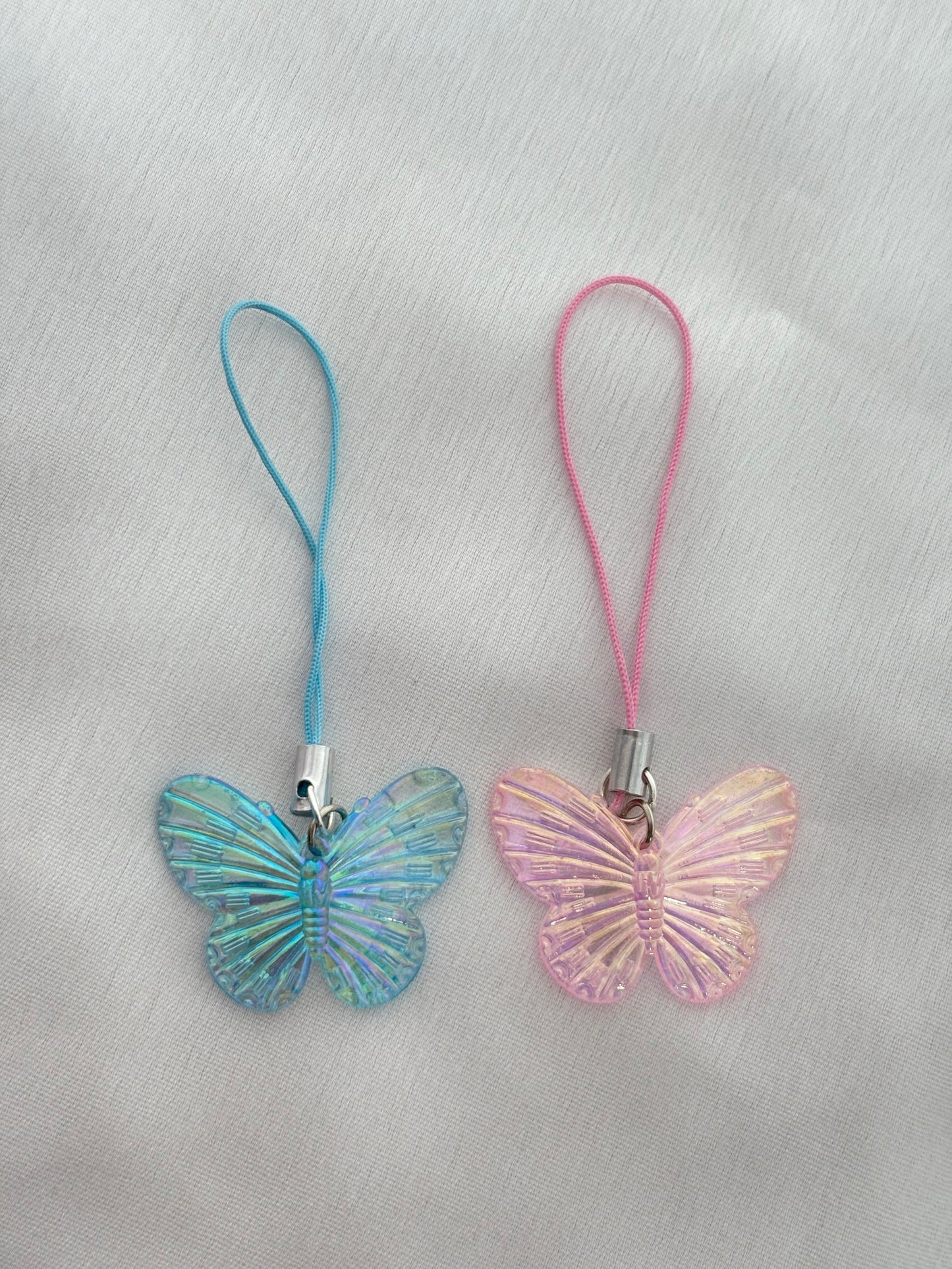Mini Butterfly Phone Charm