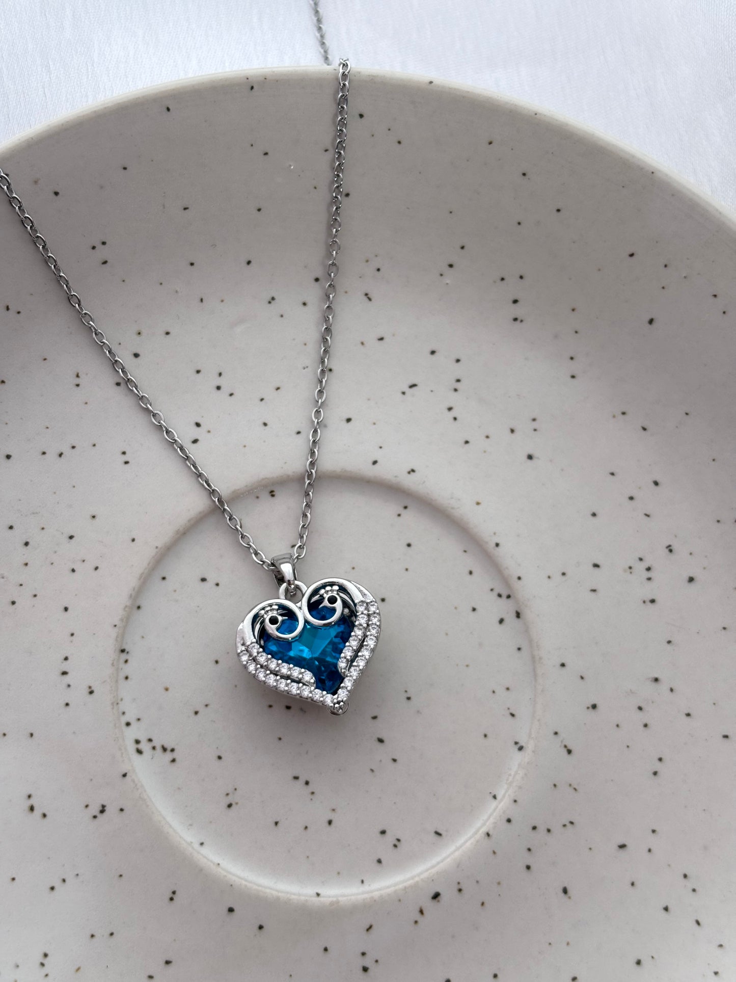 Deep Sea Heart Pendant