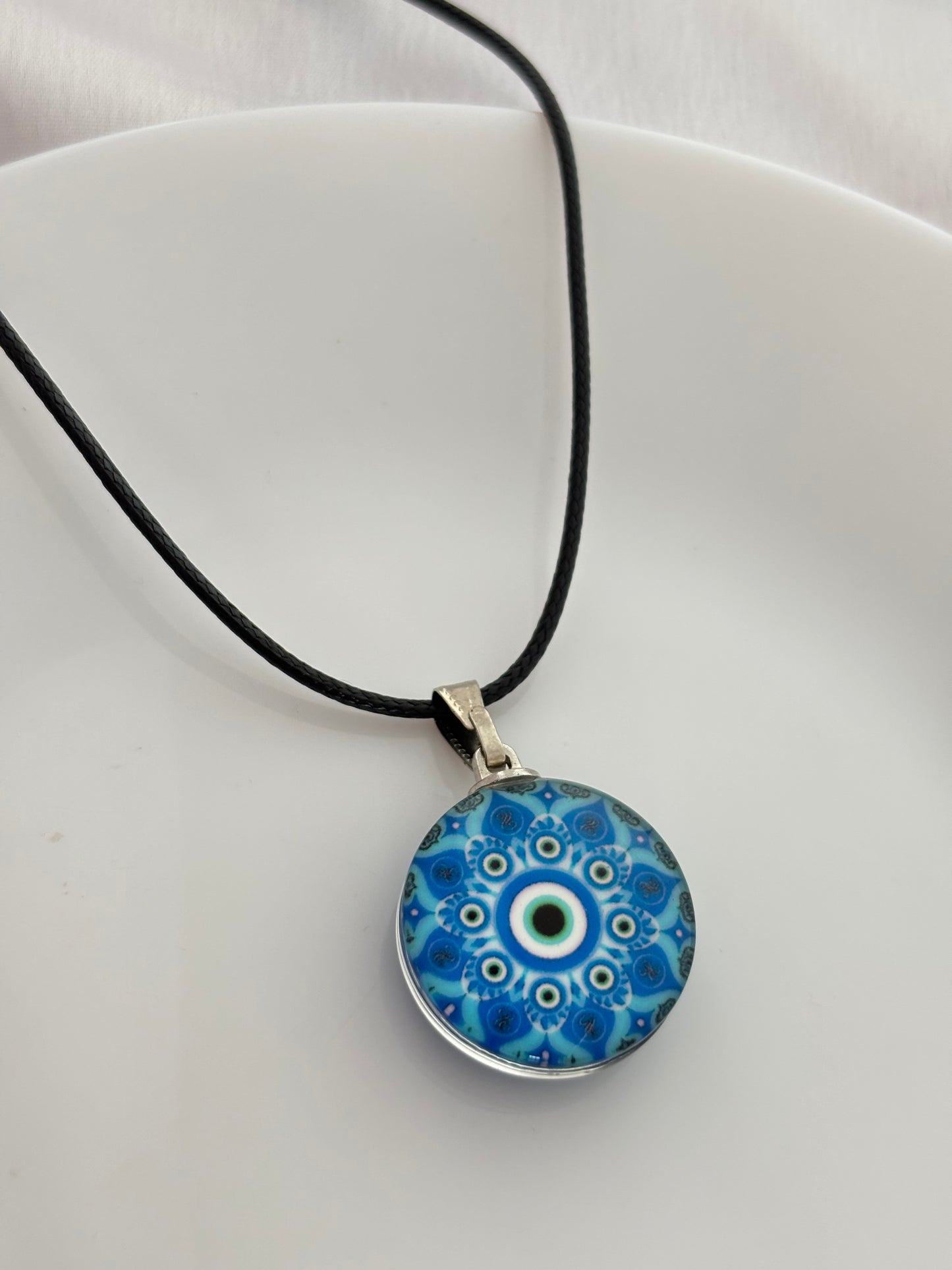 Evil Eye Cord Necklace