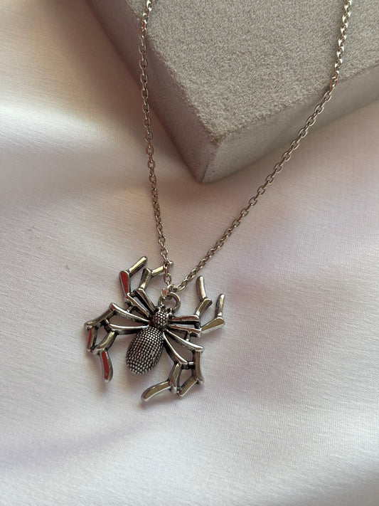 Shadow Spider Necklace
