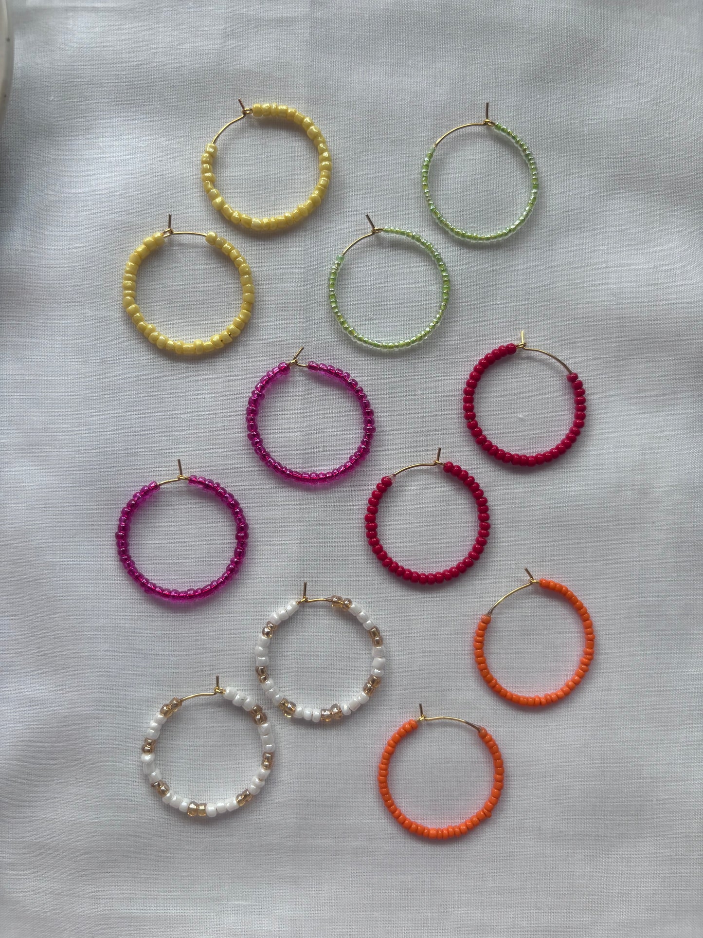 Pair of 6 Hoops