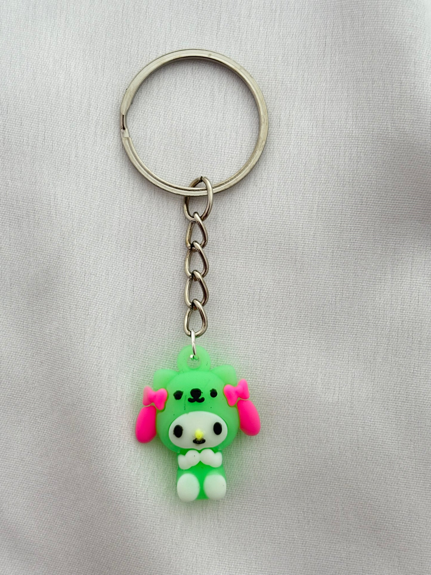 Neon Cuddle Keychain