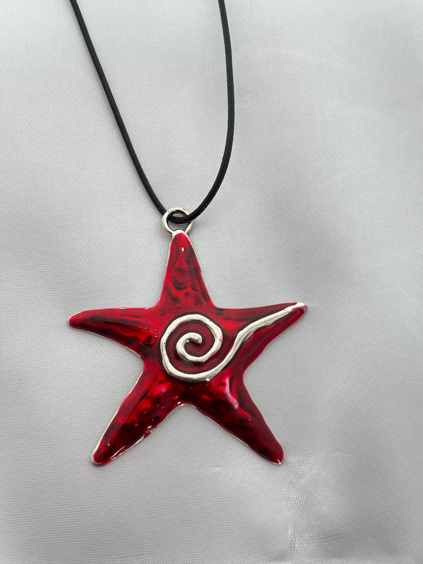 Bloody Red Cosmic Swirl