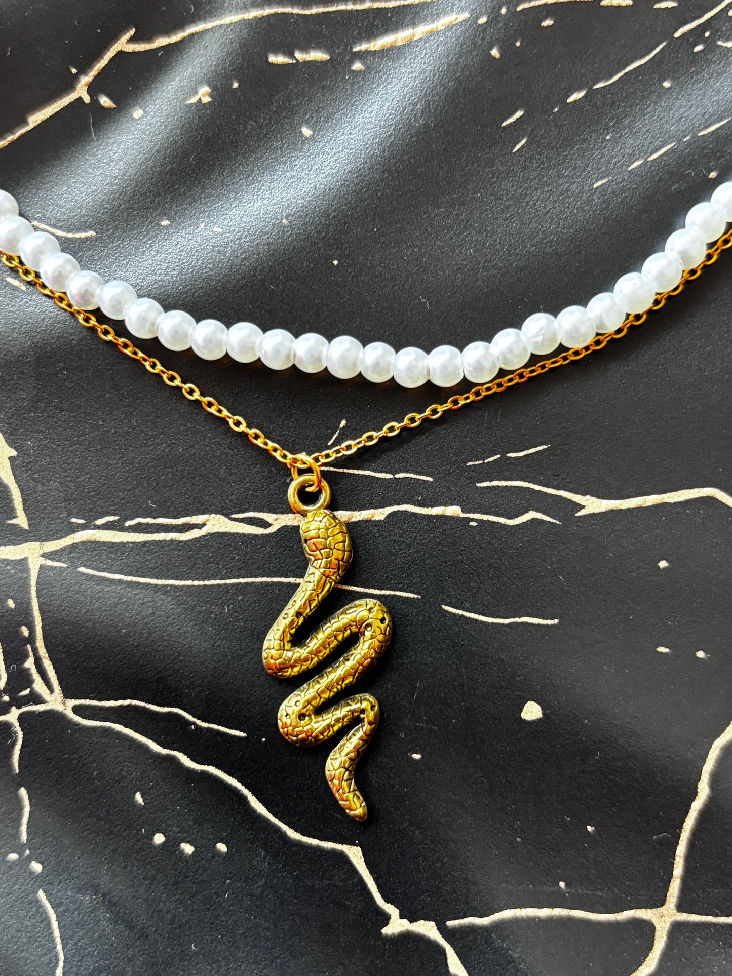 Double Layered Snake Chain