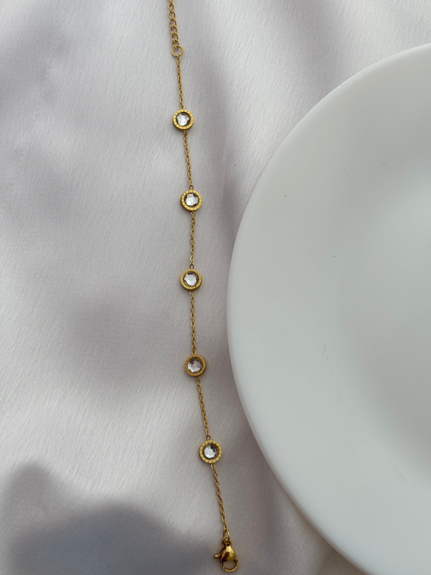 Stainless Steel Gold Bracelet