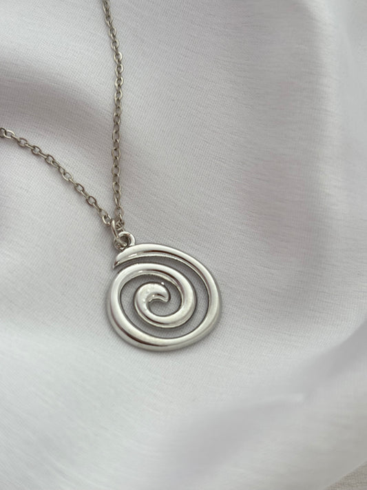 Silver Drift Necklace